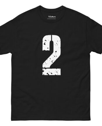 T-shirt Graphic Number 2 Wt