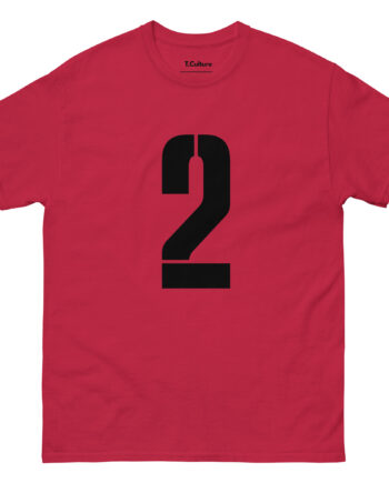 T-shirt Graphic Number 2 blk